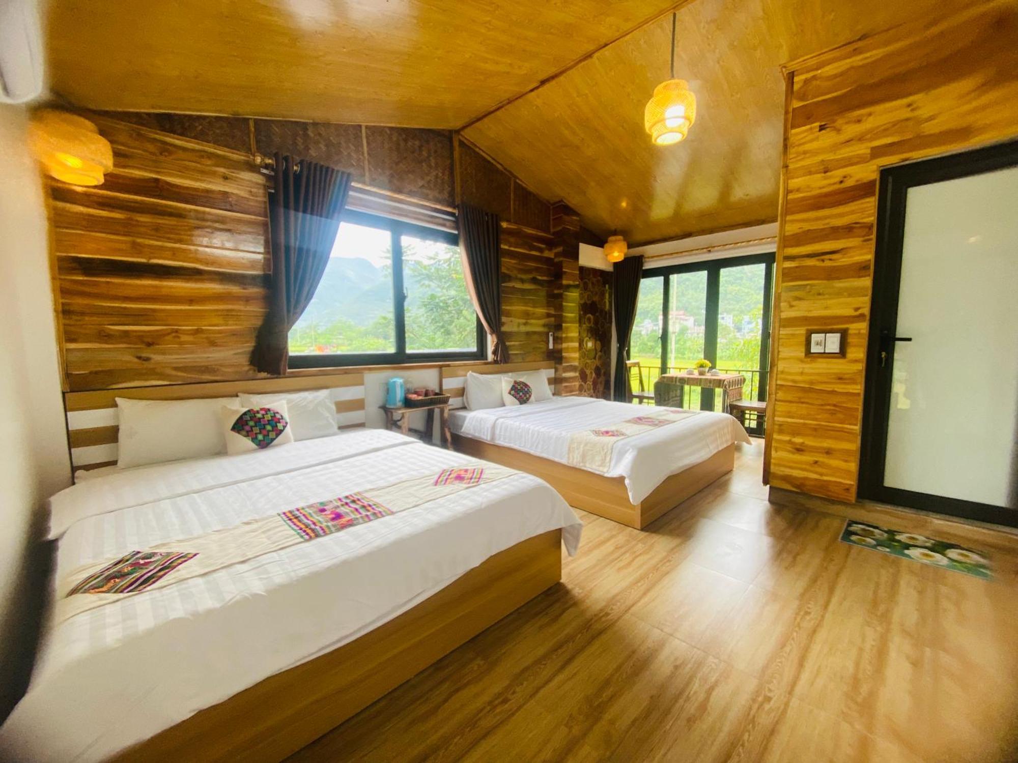 Quân Hằng Homestay Mai Châu Extérieur photo
